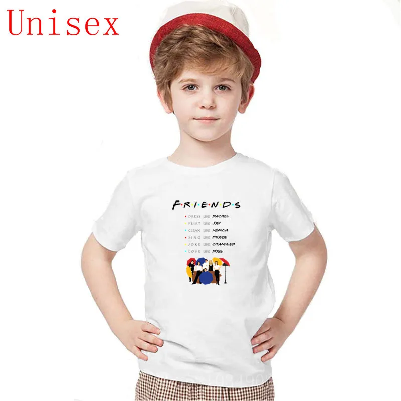 Be like Friends TV show Children T Shirt Boys Clothes Cotton kids Short Sleeve Custom girls Shirts kids clothes girls 8 to 12
Be like Friends TV show Children T Shirt Boys Clothes Cotton kids Short Sleeve Custom girls Shirts kids clothes girls 8 to 12