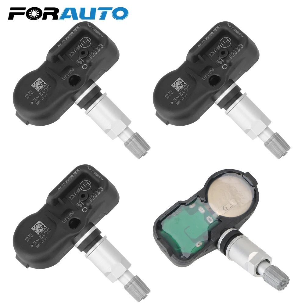 FORAUTO 1/4pcs TPMS Car Tire Pressure Monitor Sensor 42607-48020 PMV-C215 FOR Toyota Land Cruiser Prado C-HR Camry
FORAUTO 1/4pcs TPMS Car Tire Pressure Monitor Sensor 42607-48020 PMV-C215 FOR Toyota Land Cruiser Prado C-HR Camry