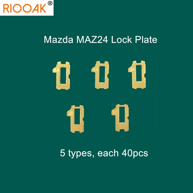 200pcs/lot MAZ24 Car Lock Reed Plate For Mazda Auto Lock Core Key Lock Repair Accessories Kits Locksmith Tools each 40pcs
200pcs/lot MAZ24 Car Lock Reed Plate For Mazda Auto Lock Core Key Lock Repair Accessories Kits Locksmith Tools each 40pcs