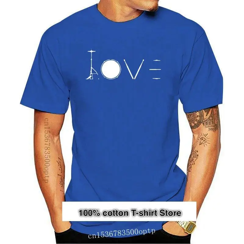 Camiseta de Love Drums para hombre y mujer, ropa para Parte Superior Femenina, nueva
Camiseta de Love Drums para hombre y mujer, ropa para Parte Superior Femenina, nueva