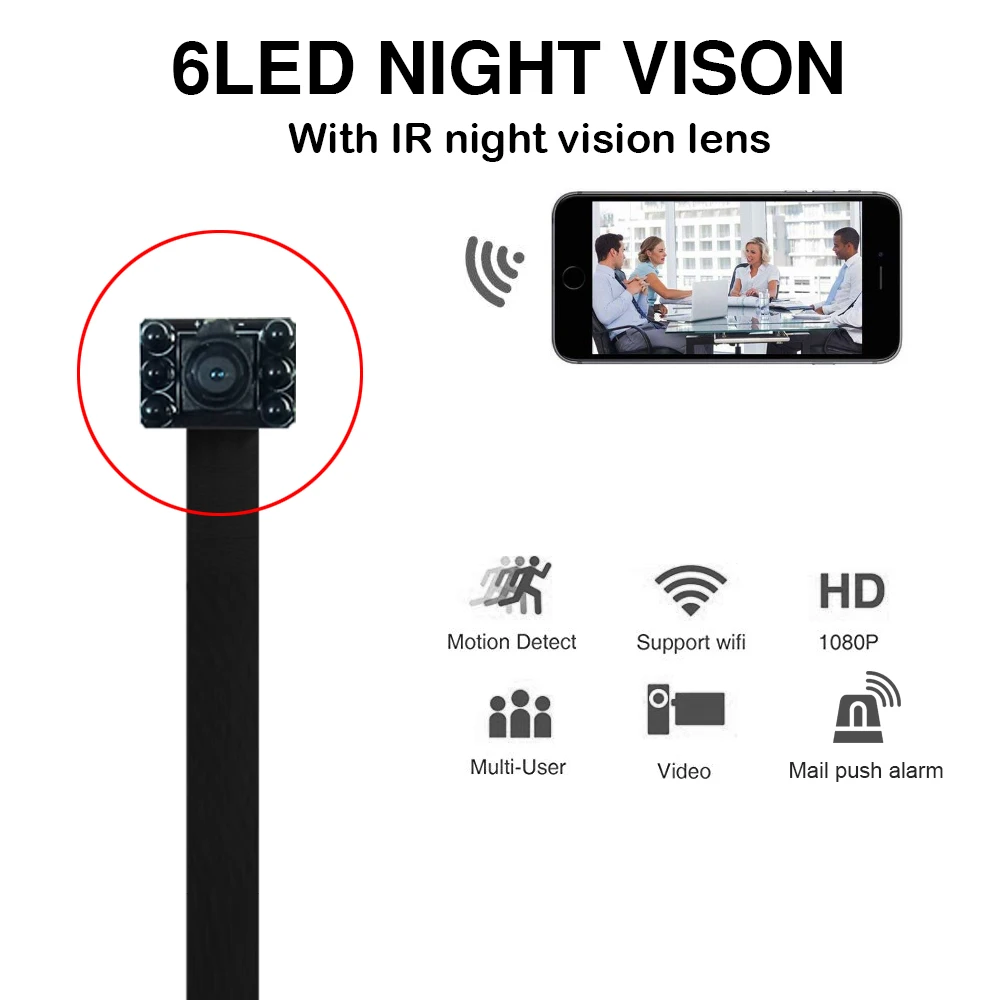 1080P HD Mini Camera WIFI Infrared Night Vision Remote Monitoring Support TF Card MAX 128G IP Camera With battery
1080P HD Mini Camera WIFI Infrared Night Vision Remote Monitoring Support TF Card MAX 128G IP Camera With battery