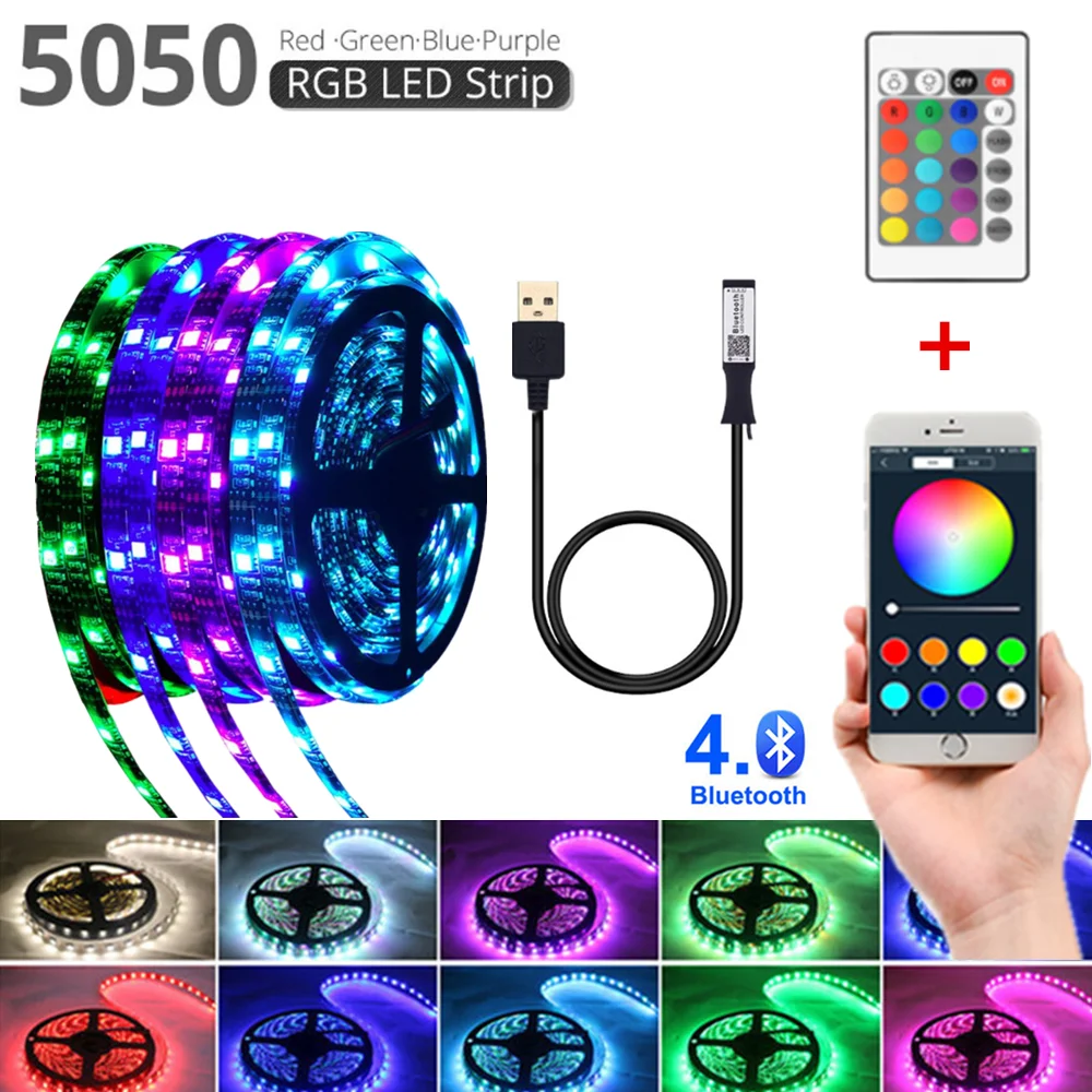 Светодиодная ленсветильник rgb с bluetooth и USB-разъемом, для подсветки телевизора, 5 В, водонепроницаемая лампа smd 5050, 30 светодисветодиодный, s/m, ги...
Светодиодная ленсветильник rgb с bluetooth и USB-разъемом, для подсветки телевизора, 5 В, водонепроницаемая лампа smd 5050, 30 светодисветодиодный, s/m, ги...