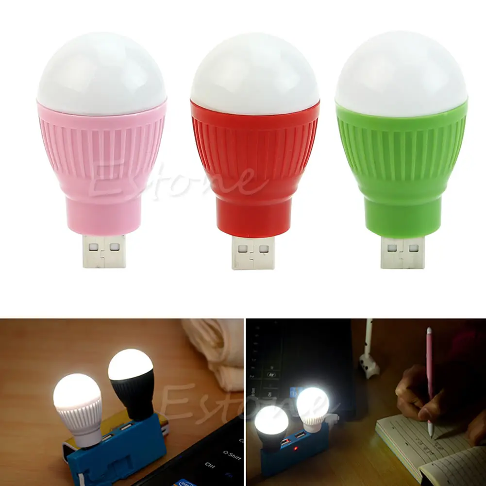 Portable 5W Mini USB LED Light Lamp Bulb For Computer Laptop PC Desktop Reading
Portable 5W Mini USB LED Light Lamp Bulb For Computer Laptop PC Desktop Reading
