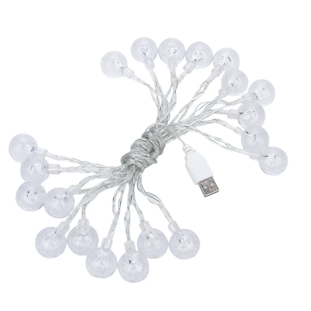 Crystal Globe Ball Fairy String Light Yard Landscape Lamp USB Romantic Outdoor Xmas Decor Festival Holiday Lantern Super Bright
Crystal Globe Ball Fairy String Light Yard Landscape Lamp USB Romantic Outdoor Xmas Decor Festival Holiday Lantern Super Bright