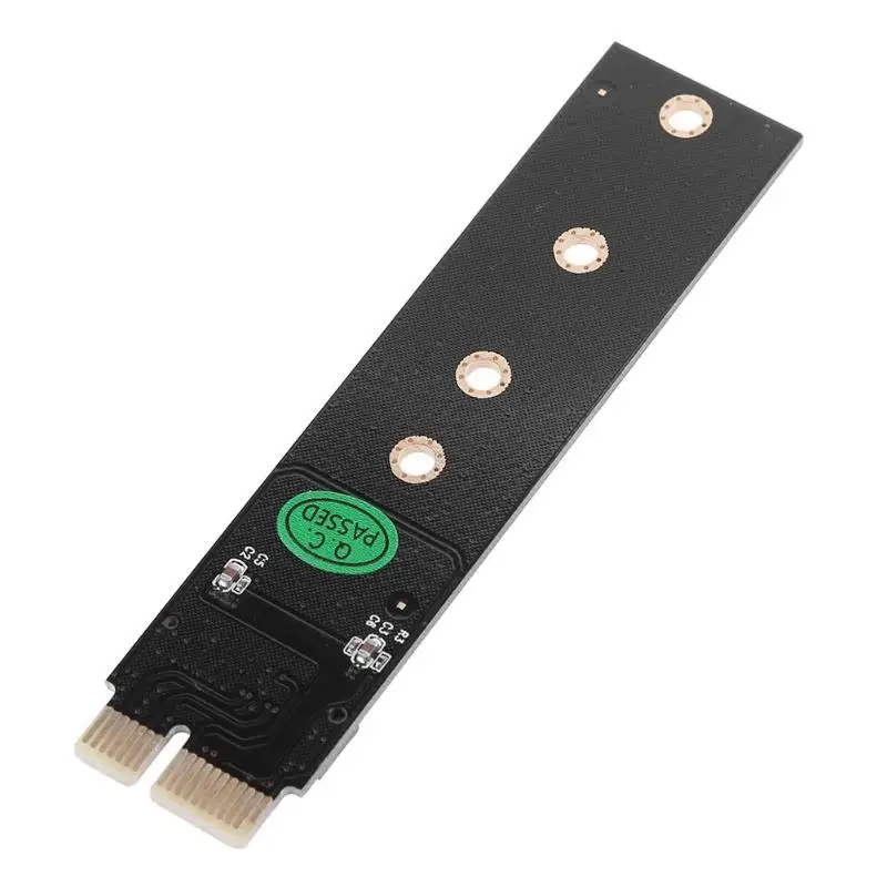 PCIE to M.2 NVMe SSD Adapter M2 X1 Raiser PCI-E PCI Express 1X M Key Connector Support 2230 2242 2260 2280 | Компьютеры и офис