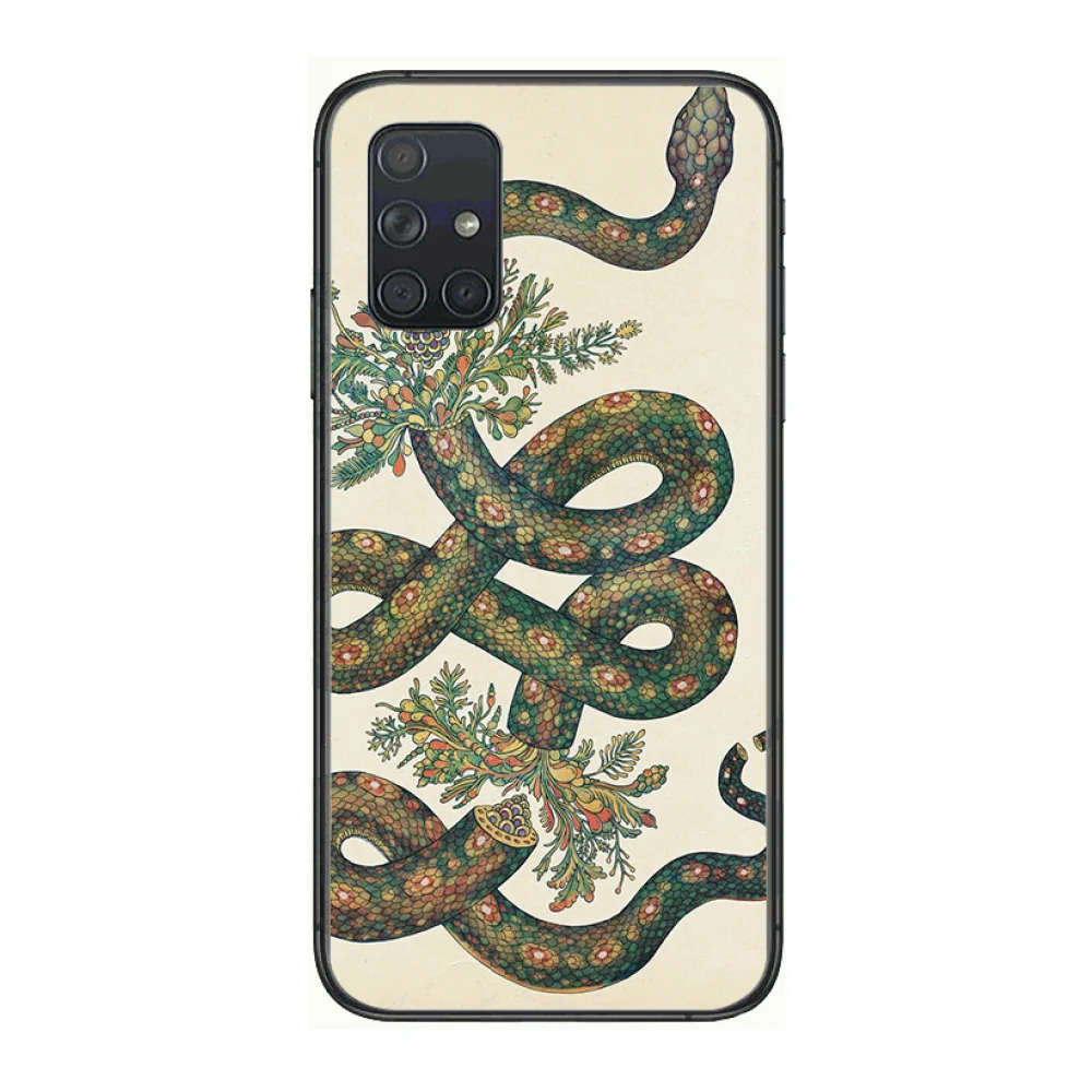 Flower snake Phone Case Hull For Samsung Galaxy A 50 51 20 71 70 40 30 10 E 4G 5G S Black Shell Art Cell Cover
Flower snake Phone Case Hull For Samsung Galaxy A 50 51 20 71 70 40 30 10 E 4G 5G S Black Shell Art Cell Cover