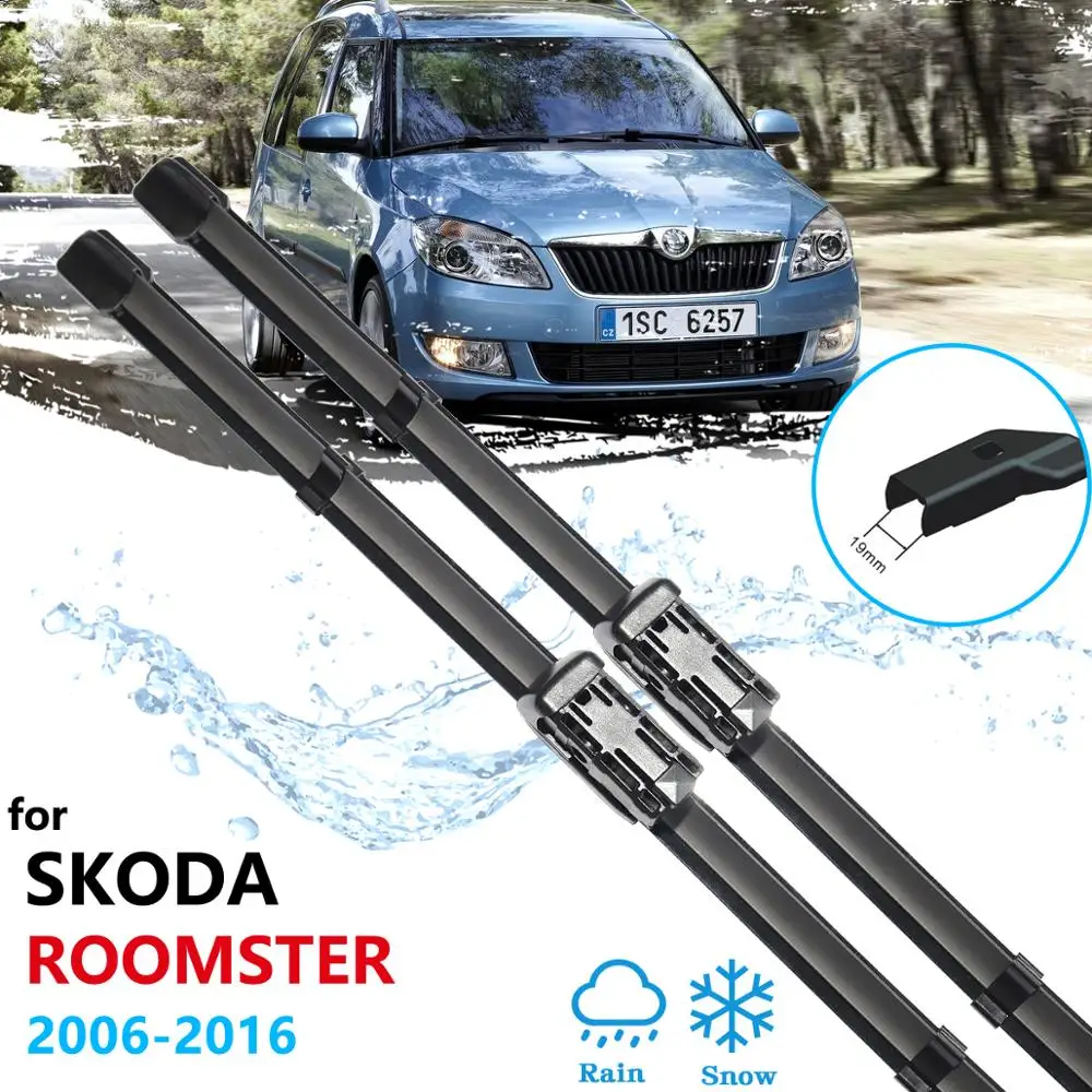 Car Wiper Blades for Skoda Roomster 2006~2016 Front Windscreen Windshield Wipers Car Accessories 2007 2008 2010 2011 2012 2013
Car Wiper Blades for Skoda Roomster 2006~2016 Front Windscreen Windshield Wipers Car Accessories 2007 2008 2010 2011 2012 2013