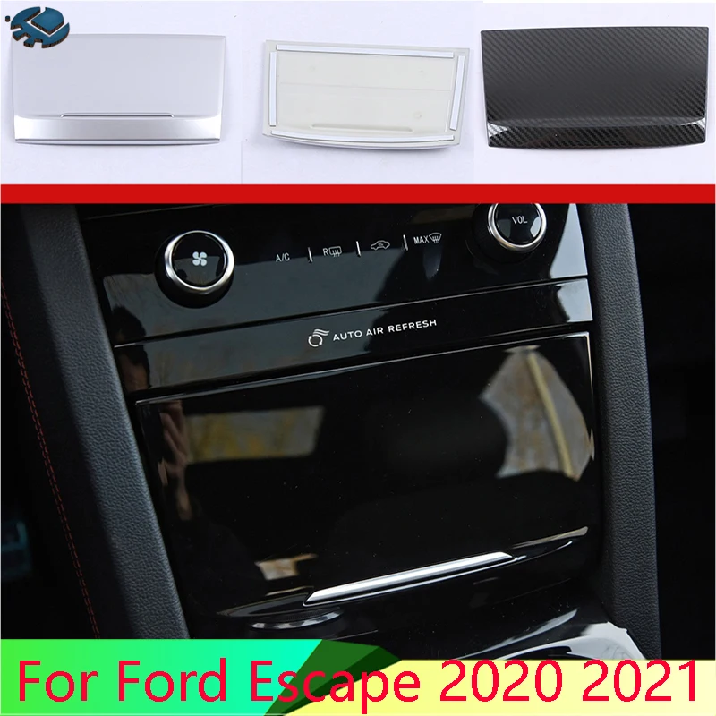 For Ford Escape Kuga 2020 2021 Car Accessories ABS Chrome Center Console Cigarette Lighter Panel Cover Frame Bezel Garnish
For Ford Escape Kuga 2020 2021 Car Accessories ABS Chrome Center Console Cigarette Lighter Panel Cover Frame Bezel Garnish