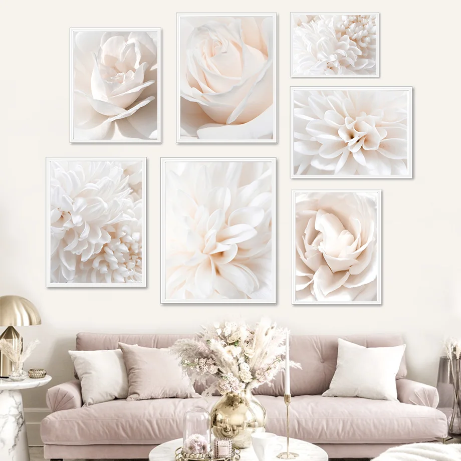 Dahlia White Peony Rose Flower Minimalist Wall Art Canvas Painting Nordic Posters And Prints Wall Pictures For Living Room Decor
Dahlia White Peony Rose Flower Minimalist Wall Art Canvas Painting Nordic Posters And Prints Wall Pictures For Living Room Decor