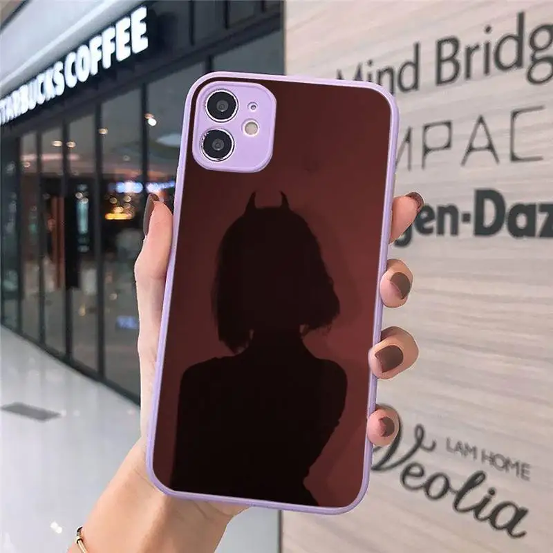 Devil sexy Woman Phone Case For iPhone 12 11 Mini Pro XR XS Max 7 8 Plus X Matte transparent Purple Back Cover 
Devil sexy Woman Phone Case For iPhone 12 11 Mini Pro XR XS Max 7 8 Plus X Matte transparent Purple Back Cover