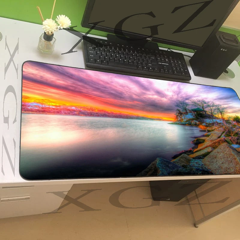 XGZ Beautiful Sunset Beach Large Game Mouse Pad Locking Edge Custom Computer Desk Mat Slip Lol Csgo Gamer 60x30/90x40 Xxl
XGZ Beautiful Sunset Beach Large Game Mouse Pad Locking Edge Custom Computer Desk Mat Slip Lol Csgo Gamer 60x30/90x40 Xxl