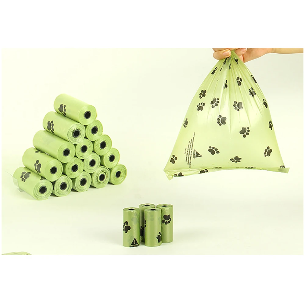 8Roll Dog Poop Bag 15 Bags/ Roll Degradable Thicken Pet Waste Poop Bags Biodegradable Doggie Outdoor Home Clean Garbage Sack
8Roll Dog Poop Bag 15 Bags/ Roll Degradable Thicken Pet Waste Poop Bags Biodegradable Doggie Outdoor Home Clean Garbage Sack
