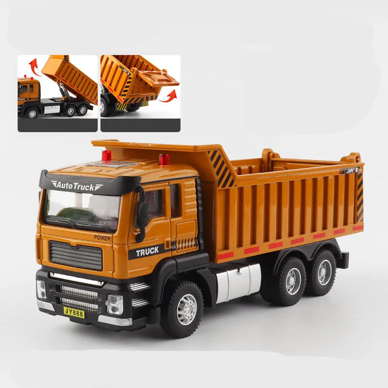 1:50 Diecast Metal Construction Vehicle Model Dump Truck Tipper Transport container truck Pull Back Toy With Sound & Light 019
1:50 Diecast Metal Construction Vehicle Model Dump Truck Tipper Transport container truck Pull Back Toy With Sound & Light 019