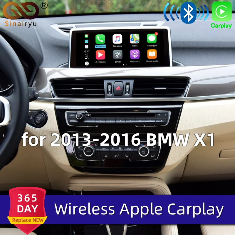 Sinairyu Wi-Fi беспроводной Apple Carplay Модернизированный X1 F48 NBT 2013-2017 для BMW поддержка