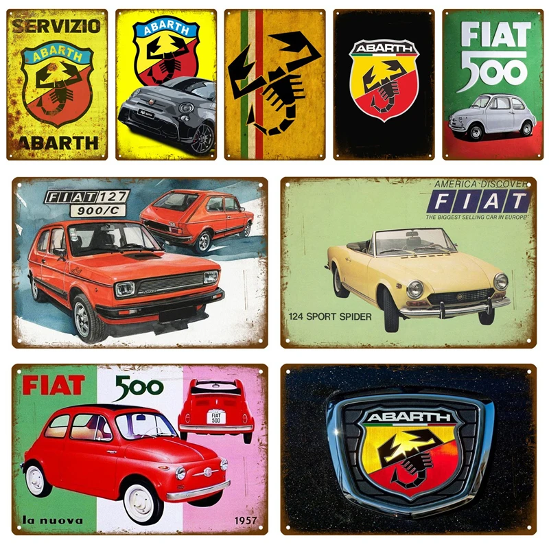 Abarth Metal Sign Poster Vintage Retro Tin Sign Plaque Metal Vintage Decor Room Decoration Wall Decor Shabby Chic Plate
Abarth Metal Sign Poster Vintage Retro Tin Sign Plaque Metal Vintage Decor Room Decoration Wall Decor Shabby Chic Plate