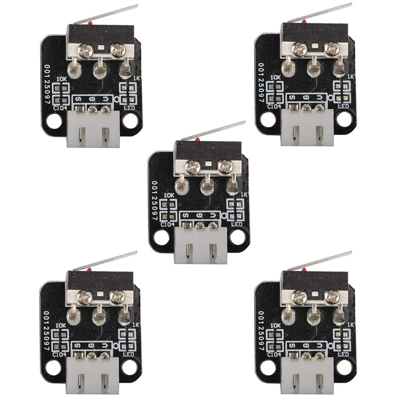 5 Pcs 3Pin End Stop Limit Switch Mechanical Endstop Switch Module for 3D Printer Accessories CR 10 Ender3
5 Pcs 3Pin End Stop Limit Switch Mechanical Endstop Switch Module for 3D Printer Accessories CR 10 Ender3