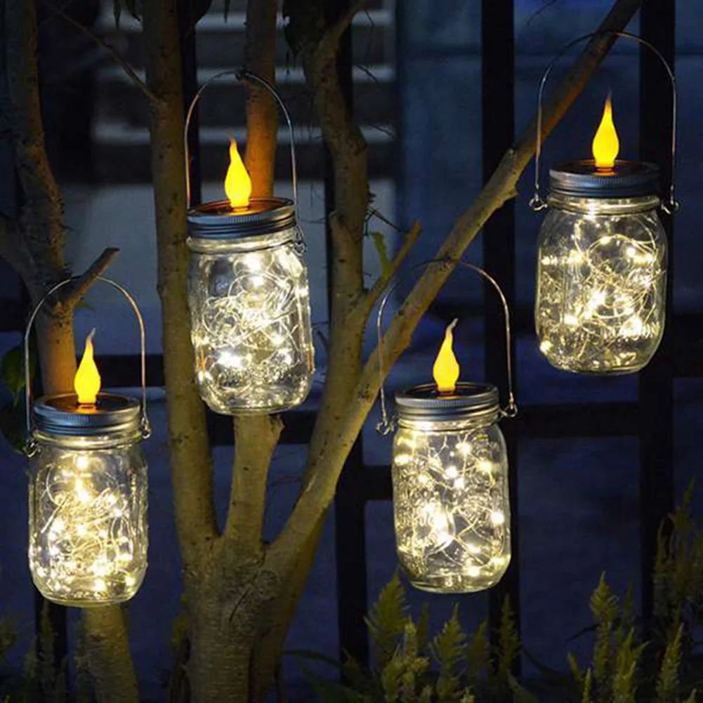 Fairy Mason Jar String Lights LED Waterproof Yard Garden Lamp Background Decor for Household Outdoor Courtyard Ornament 
Fairy Mason Jar String Lights LED Waterproof Yard Garden Lamp Background Decor for Household Outdoor Courtyard Ornament