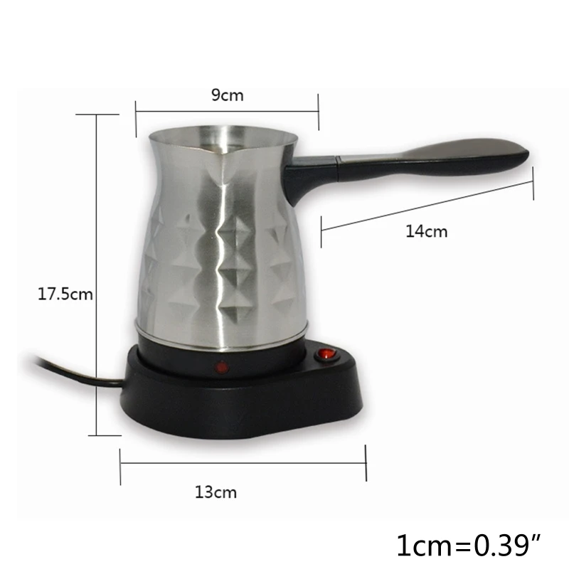 

Electric Turkish Espresso Percolator Coffee Maker Pots EU Plug Kettle Home