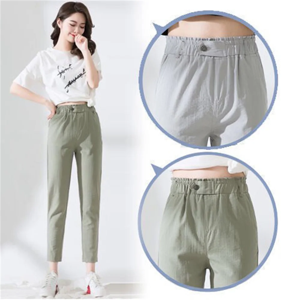Women's Loose Summer Pants Soft Ice Silk Ankle-Length Green Wide Leg Pants Grey Black Women High Waisted Trousers
Women's Loose Summer Pants Soft Ice Silk Ankle-Length Green Wide Leg Pants Grey Black Women High Waisted Trousers