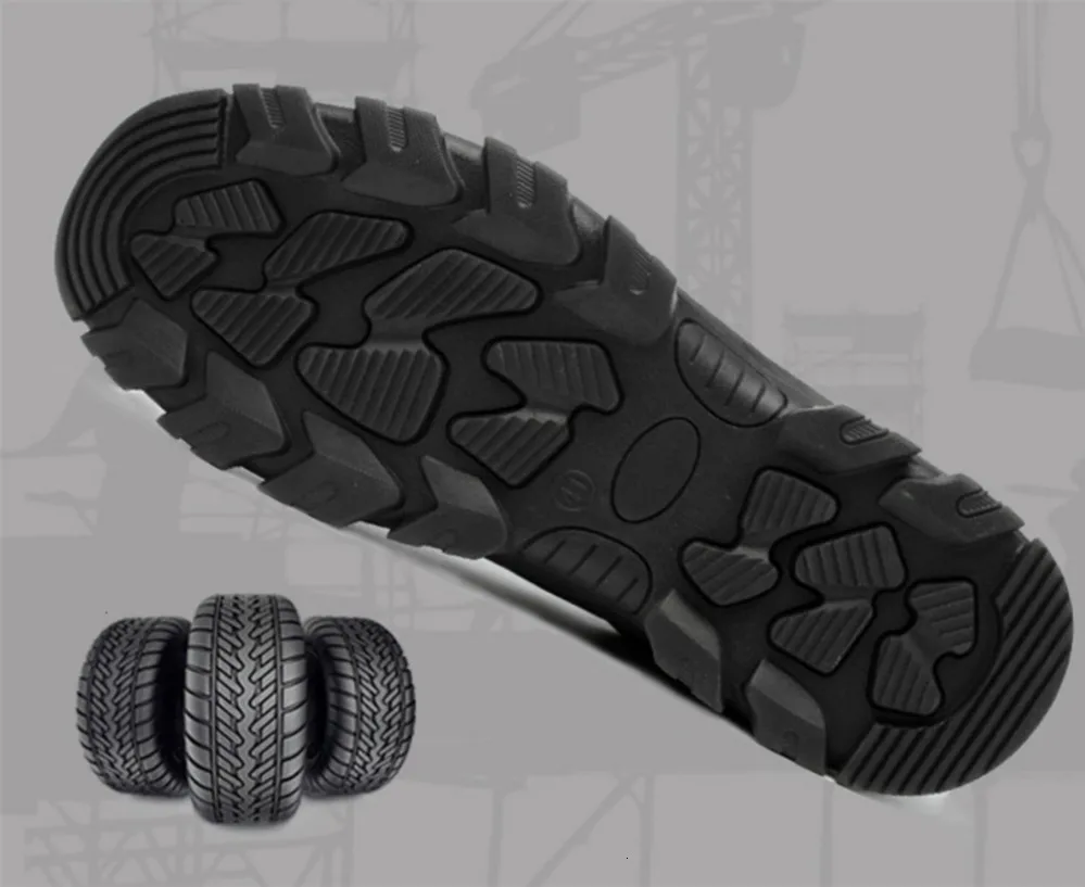 Autumn Safety Shoes steel toe Men, Fashion Anti-smashing Men's Work Shoes, Black Breathable Comfortable Sports Shoes seguridad
Autumn Safety Shoes steel toe Men, Fashion Anti-smashing Men's Work Shoes, Black Breathable Comfortable Sports Shoes seguridad