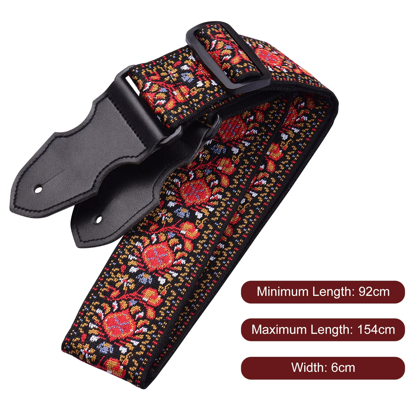 Adjustable Guitar Strap Broadened Lengthened 6cm Jacquard Weave Shoulder Belt With Guitar Picks Strap Lock Button Headstock
Adjustable Guitar Strap Broadened Lengthened 6cm Jacquard Weave Shoulder Belt With Guitar Picks Strap Lock Button Headstock