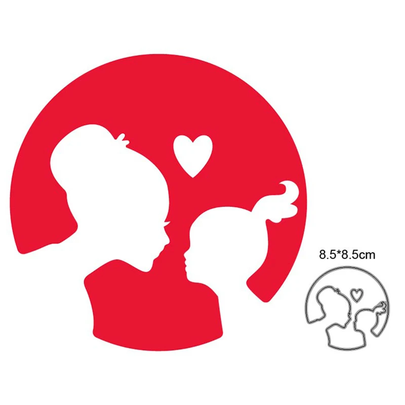 Mother Baby Mirror Heart Metal Cutting Dies Cut Die Mold Decoration Scrapbook Paper Craft Knife Mould Blade Punch Stencils Dies
Mother Baby Mirror Heart Metal Cutting Dies Cut Die Mold Decoration Scrapbook Paper Craft Knife Mould Blade Punch Stencils Dies