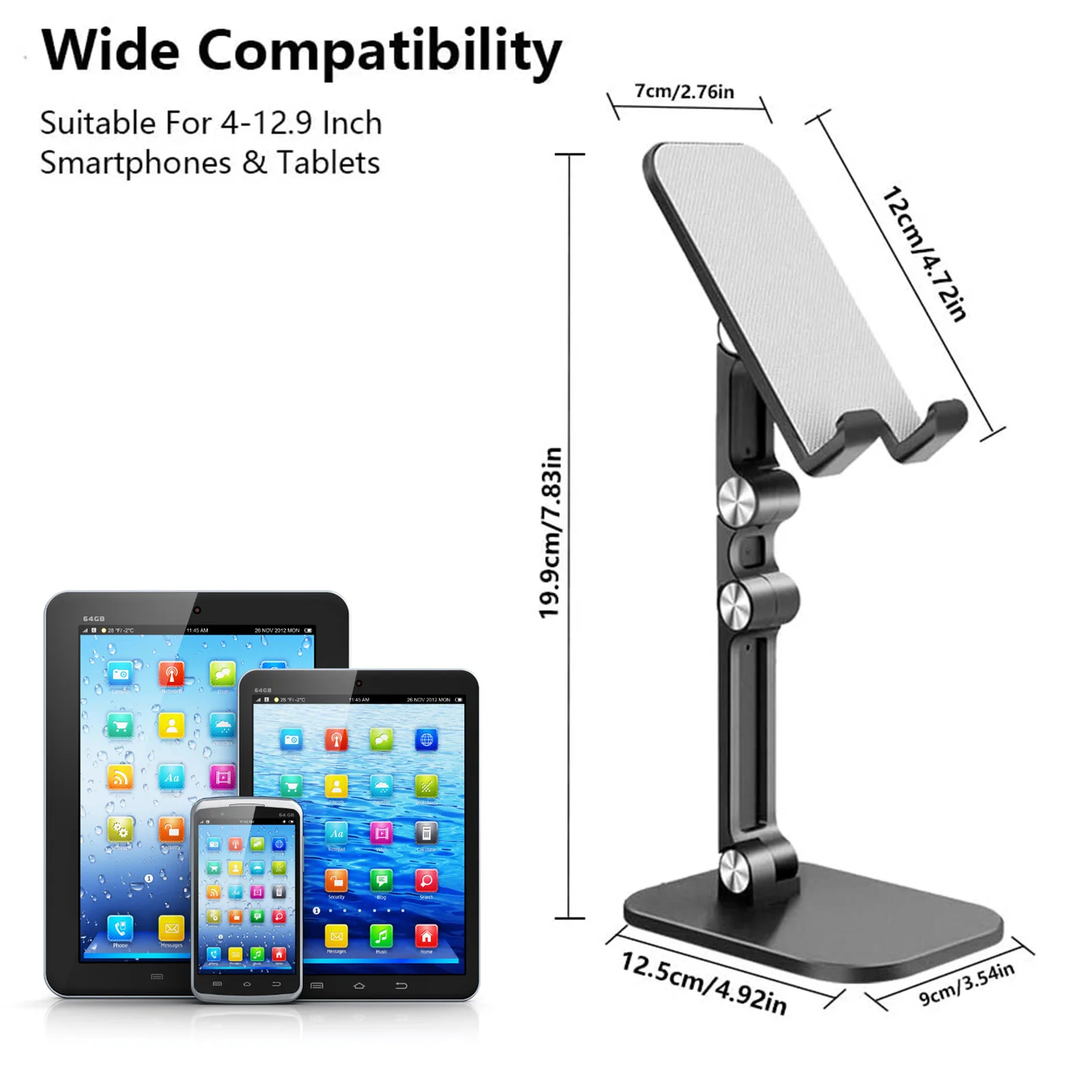Universal Phone Holder Adjustable Desk Mobile Stand For Tablet Smartphone Portable Foldable Bracket For iPhone 12 Pro Max 12mini
Universal Phone Holder Adjustable Desk Mobile Stand For Tablet Smartphone Portable Foldable Bracket For iPhone 12 Pro Max 12mini