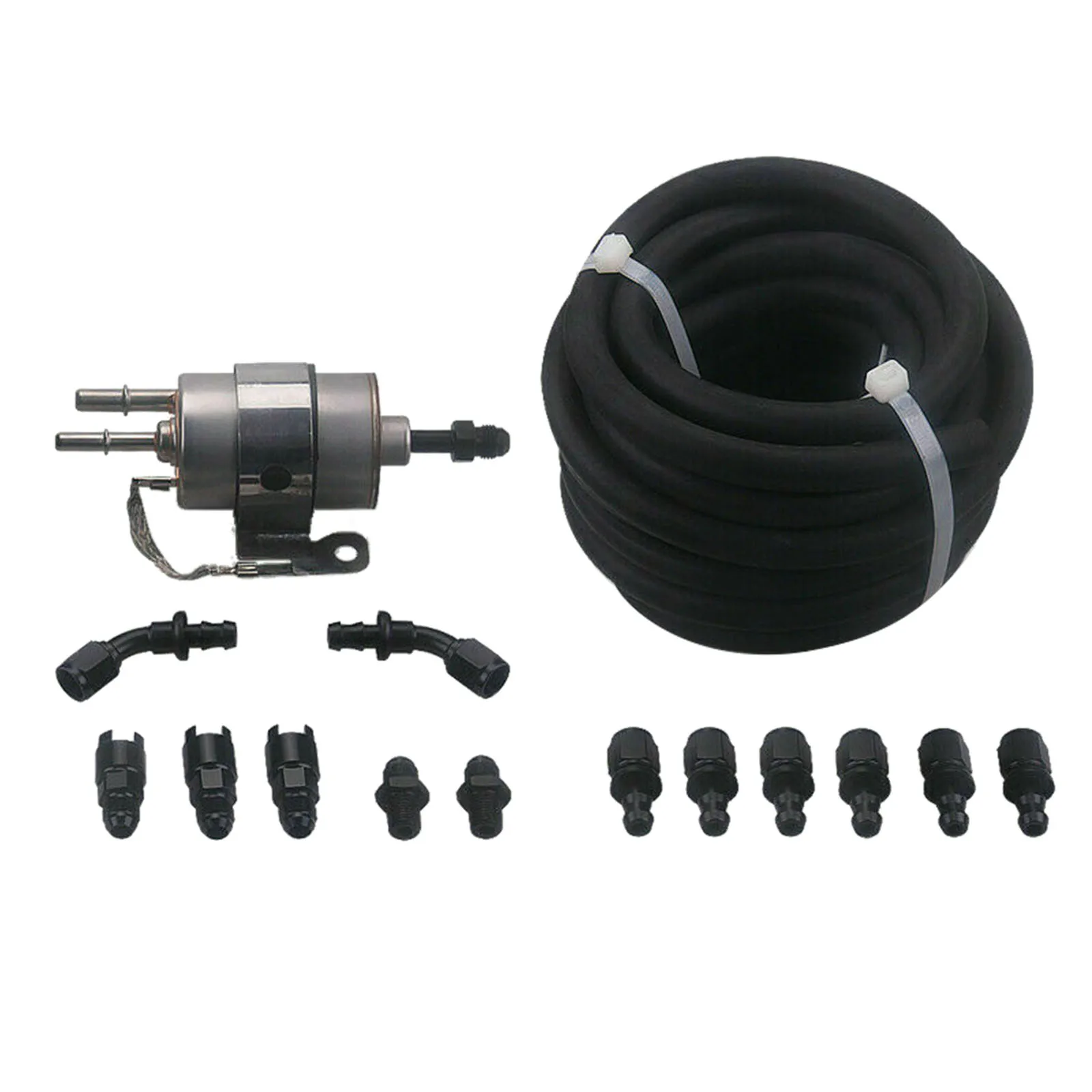 7.5m Fuel Injection Line Adapter Pressure Regulator Fuel Filter Set Direct Replaces for LS
7.5m Fuel Injection Line Adapter Pressure Regulator Fuel Filter Set Direct Replaces for LS