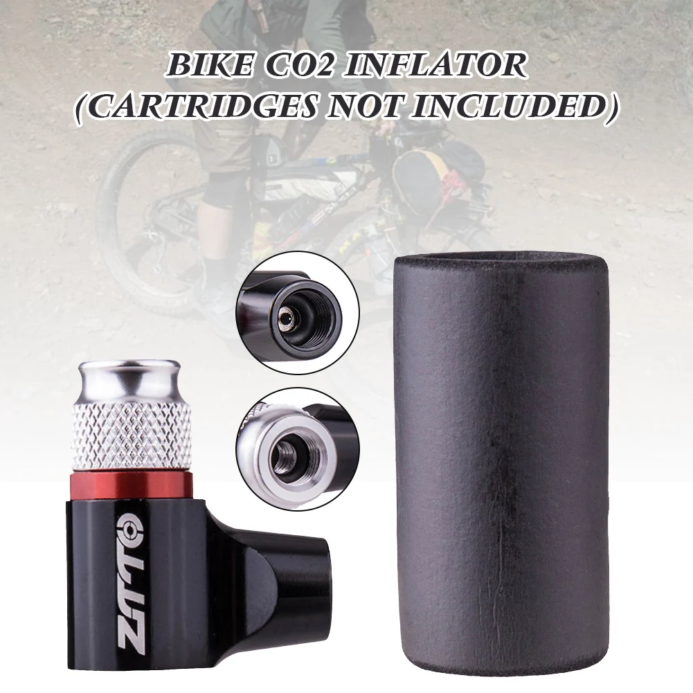 Bikes Tire CO2 Inflators for Presta and Schrader Valve Bike Tire Pump with Sponge Sleeve for MTB Road Bikes
Bikes Tire CO2 Inflators for Presta and Schrader Valve Bike Tire Pump with Sponge Sleeve for MTB Road Bikes