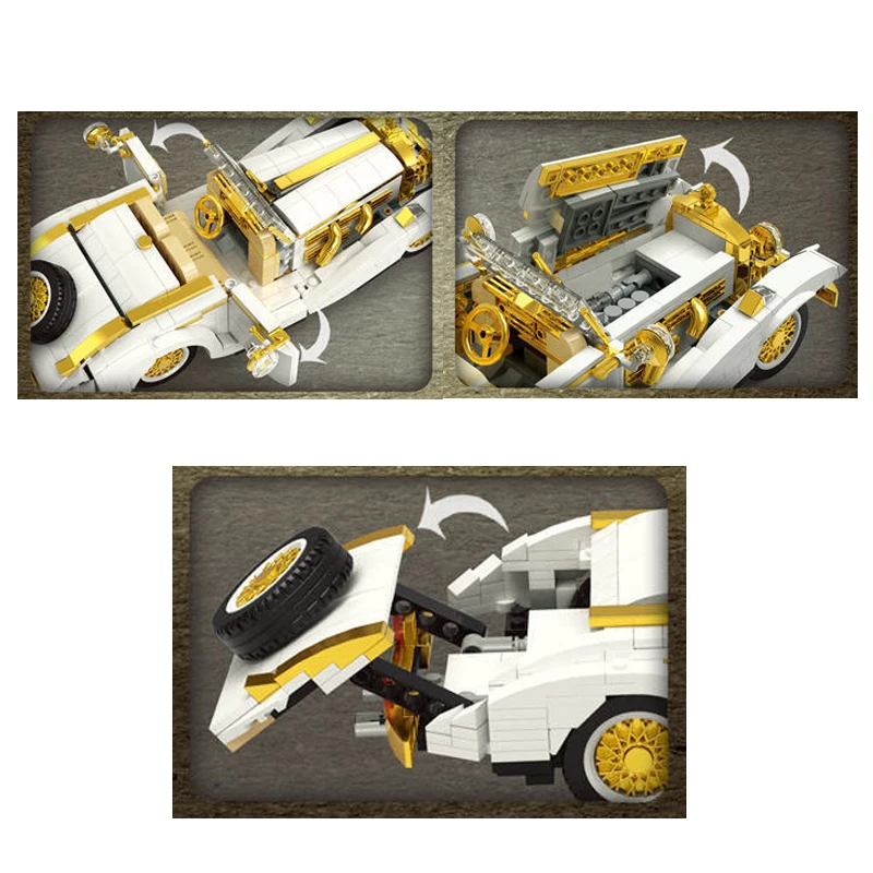 MOULD KING The MOC K500 Vintage classic Car 10003 Building Blocks MOC Assembly Bricks Educational Toys for Kids Boy Gifts
MOULD KING The MOC K500 Vintage classic Car 10003 Building Blocks MOC Assembly Bricks Educational Toys for Kids Boy Gifts