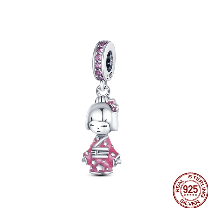 Genuine 925 Sterling Silver Retro little girl Charms Fit Original pandora Bracelet&Bangle For Women Birthday Fashion Jewelry Gif
Genuine 925 Sterling Silver Retro little girl Charms Fit Original pandora Bracelet&Bangle For Women Birthday Fashion Jewelry Gif