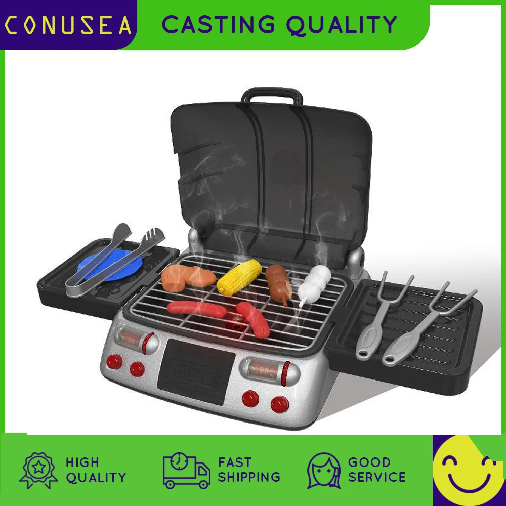 Simulation Kitchen Barbecue Girls Electric Barbecue Oven Pretend Play Food Bbq Educational Set Play Role Kids Play House Toy
Simulation Kitchen Barbecue Girls Electric Barbecue Oven Pretend Play Food Bbq Educational Set Play Role Kids Play House Toy