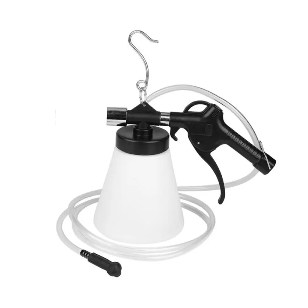 Pneumatic Air Brake Bleeder Kit Plastic Clutch Vacuum Bleeding Extractor Fluid Fill Change Machine Double Pot 10 Pieces Set
Pneumatic Air Brake Bleeder Kit Plastic Clutch Vacuum Bleeding Extractor Fluid Fill Change Machine Double Pot 10 Pieces Set