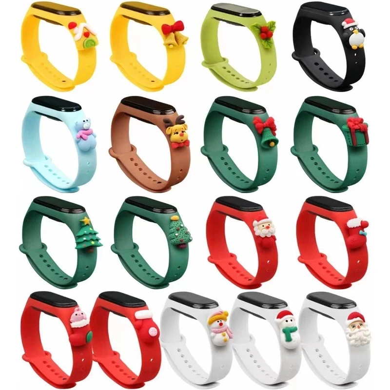 Christmas Decorations Replacement Wristband Smart Accessories Watch Strap Tpu Smart Watch Bracelet For Xiaomi Mi 5 6
Christmas Decorations Replacement Wristband Smart Accessories Watch Strap Tpu Smart Watch Bracelet For Xiaomi Mi 5 6