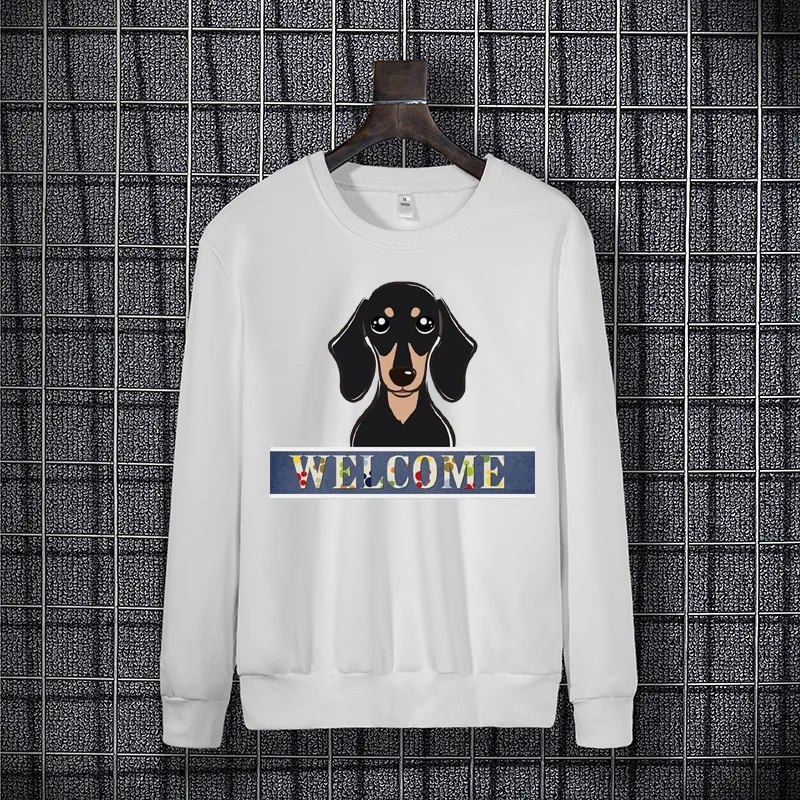 2020 new dog print blouse for women long sleeve hoodie autumn winter loose long sleeve round neck hoodie Round collar Tops
2020 new dog print blouse for women long sleeve hoodie autumn winter loose long sleeve round neck hoodie Round collar Tops