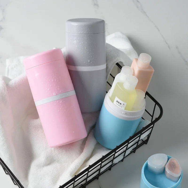 Portable Travel Refillable Bottles Storage Box - 8 in 1 Travel Liquid Container for Shampoo, Lotions, Cream & Cosmetics
Portable Travel Refillable Bottles Storage Box - 8 in 1 Travel Liquid Container for Shampoo, Lotions, Cream & Cosmetics