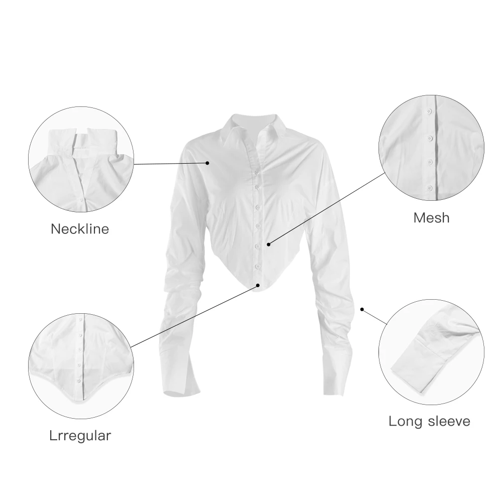 Lofrcy Button Neckline Mesh Blouse Top Irregular Long Sleeve Sexy T-Shirt Female Tops Fashion Outfits Casual Clothing Women Top
Lofrcy Button Neckline Mesh Blouse Top Irregular Long Sleeve Sexy T-Shirt Female Tops Fashion Outfits Casual Clothing Women Top
