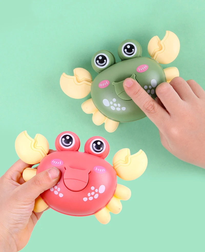 Cute Classic Clockwork Plastic Crawl Crab Wind Up Game Bathing Toys Funny Baby Press Crawling Crab Pull Back Toys for Child Kids
Cute Classic Clockwork Plastic Crawl Crab Wind Up Game Bathing Toys Funny Baby Press Crawling Crab Pull Back Toys for Child Kids