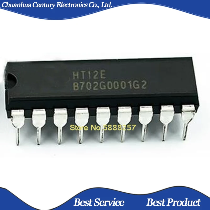 20 pcs/lot HT12E DIP18 New and Original In Stock 
20 pcs/lot HT12E DIP18 New and Original In Stock