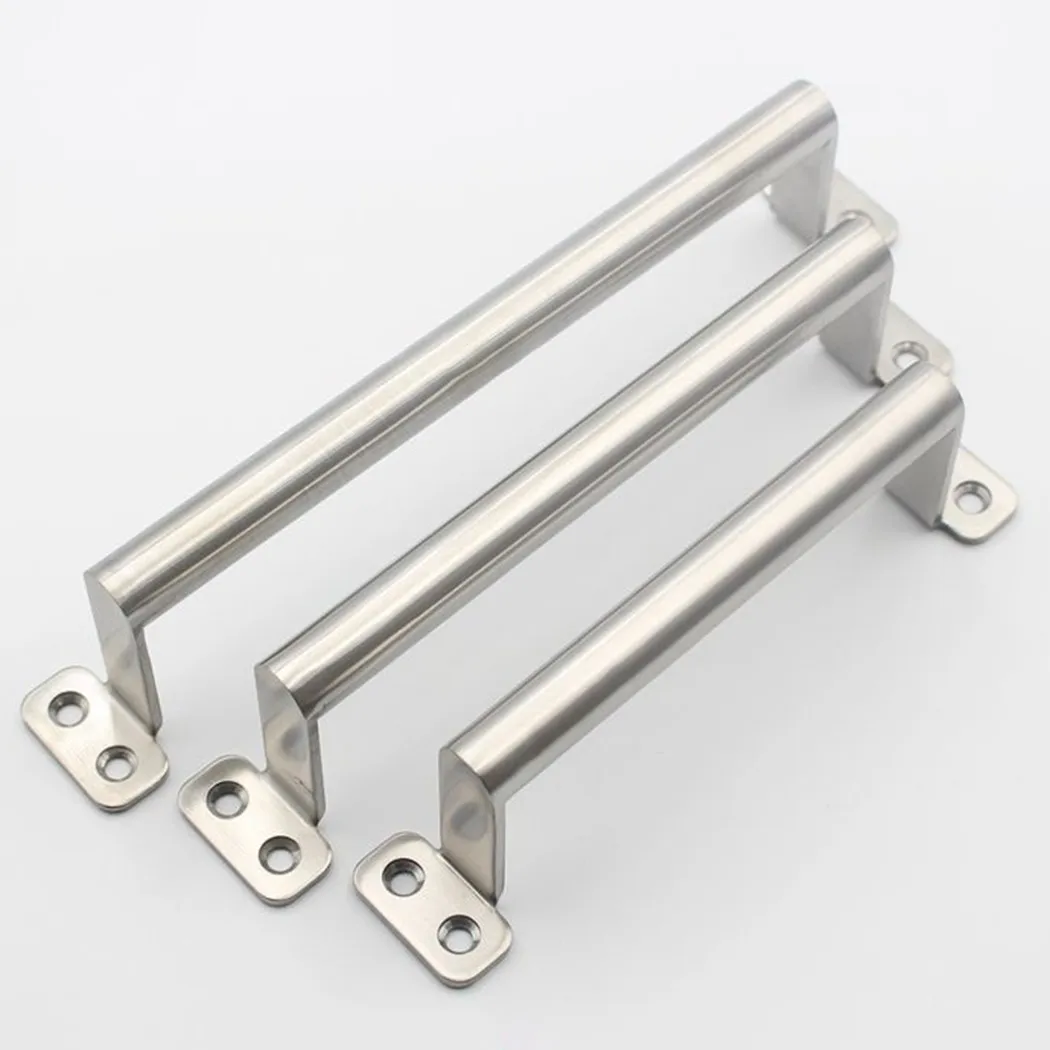 Silver Cupboard Handle Brushed Stainless Steel Kitchen Cabinet Door Knob Furniture Drawer Pull Hardware Pulls Bar Handle New
Silver Cupboard Handle Brushed Stainless Steel Kitchen Cabinet Door Knob Furniture Drawer Pull Hardware Pulls Bar Handle New