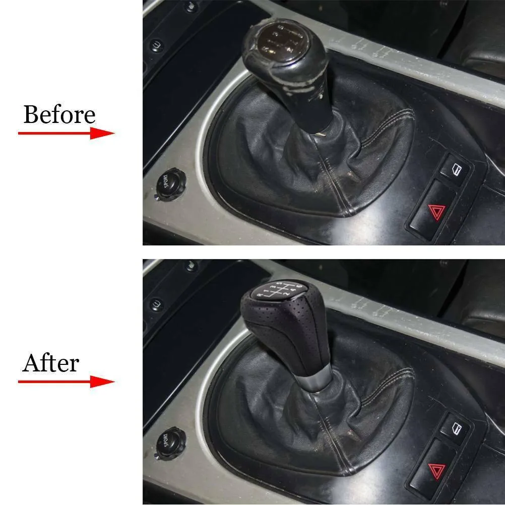 Gear Shift Knob 6 Speed Leather Gear Shift Knob For Nissan Interstar BMW 1 3 5 6 Series E46 E60 E87 E90 E91 E92
Gear Shift Knob 6 Speed Leather Gear Shift Knob For Nissan Interstar BMW 1 3 5 6 Series E46 E60 E87 E90 E91 E92