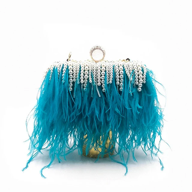 Luxury Feather Pearl Evening Clutch Bags Women New Elegant Designer beaded Tassel Clip Purse Ladies Shoulder Bag Wedding
Luxury Feather Pearl Evening Clutch Bags Women New Elegant Designer beaded Tassel Clip Purse Ladies Shoulder Bag Wedding