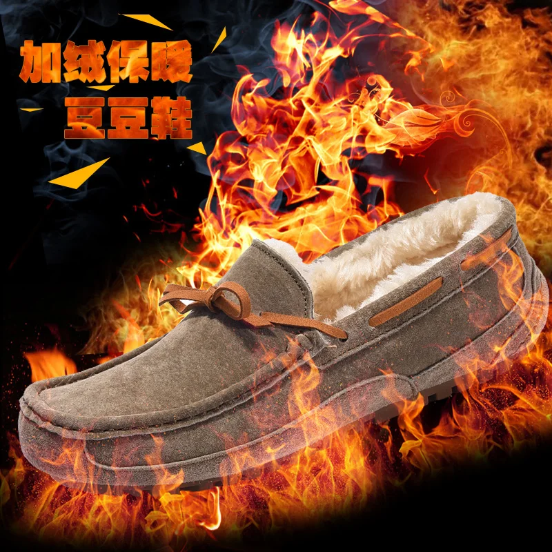 Мужские замшевые мокасины на меху, темно-синие повседневные Мокасины без застежки, обувь для вождения на плоской подошве, обувь для зимы, 2020 
Мужские замшевые мокасины на меху, темно-синие повседневные Мокасины без застежки, обувь для вождения на плоской подошве, обувь для зимы, 2020