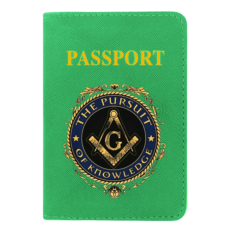 Personality Passport Cover Fashion Masonic The Pursuit Of Knowledge Design Travel ID Credit Card Holder Pocket Wallet Bags
Personality Passport Cover Fashion Masonic The Pursuit Of Knowledge Design Travel ID Credit Card Holder Pocket Wallet Bags