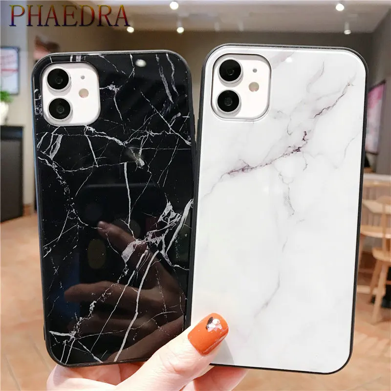 Tempered Glass Vintage Marble Bumper Phone Case For iPhone 12 Mini 11 Pro XS Max XR X 7 8 6 Plus 2020 SE Shockproof Back Cover
Tempered Glass Vintage Marble Bumper Phone Case For iPhone 12 Mini 11 Pro XS Max XR X 7 8 6 Plus 2020 SE Shockproof Back Cover