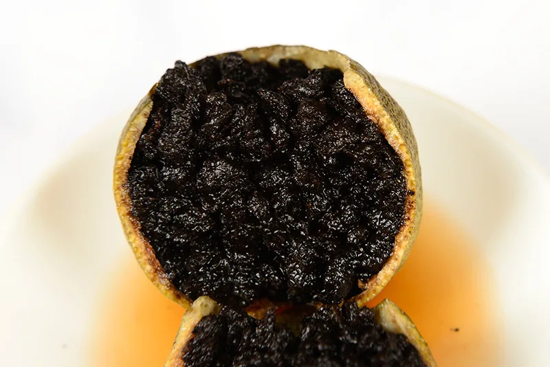 Pu-Erh Tea Fossil + Xiaoqing (Green Snake) Citrus Tangerine Peel Pu'er Tea Small Pieces of Silver Ripe Black Pearl
Pu-Erh Tea Fossil + Xiaoqing (Green Snake) Citrus Tangerine Peel Pu'er Tea Small Pieces of Silver Ripe Black Pearl