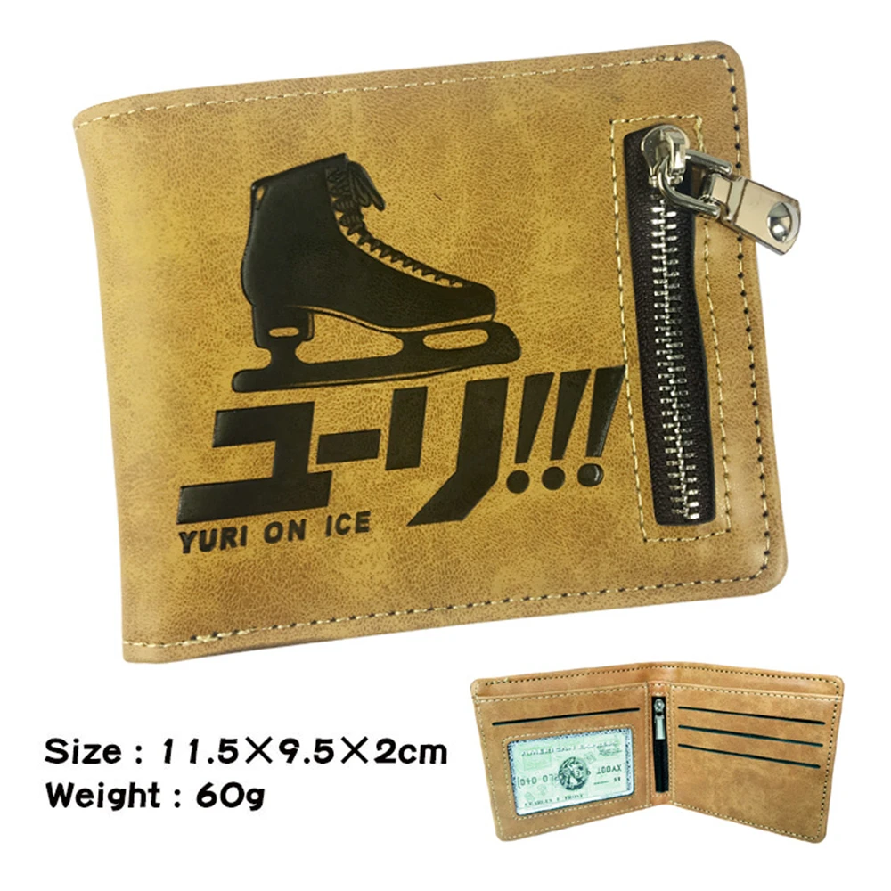 Anime YurI!!! on Ice PU Wallet Men's Leather Casual Zipper Poucht Note Compartment Credit Coin Note Photo Card Holder Purse
Anime YurI!!! on Ice PU Wallet Men's Leather Casual Zipper Poucht Note Compartment Credit Coin Note Photo Card Holder Purse