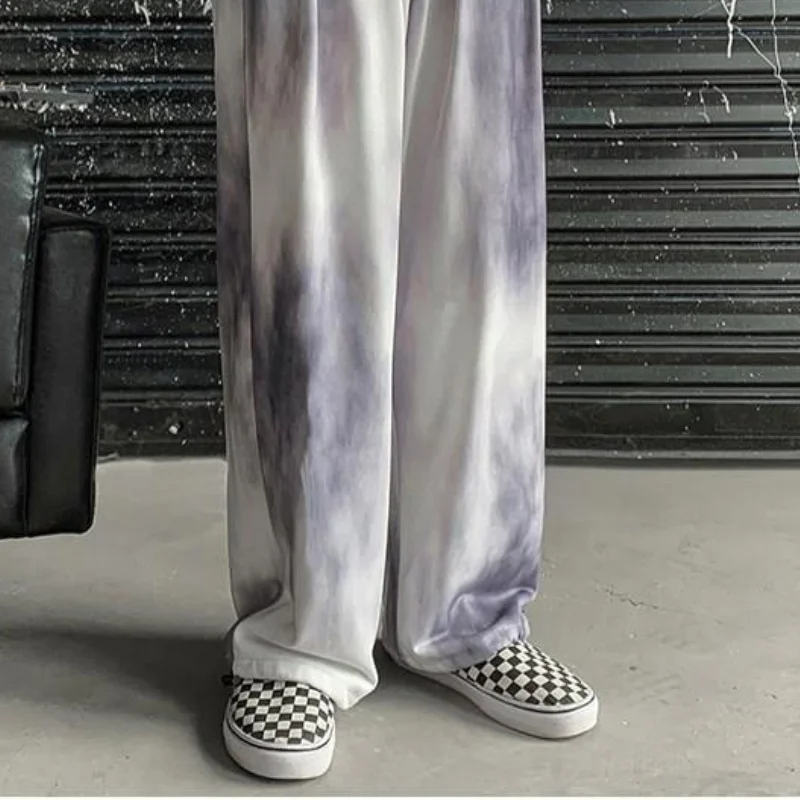 Pants Women Tie-dye Straight Drawstring Harajuku Ladies Casual Trousers Fashion Ulzzang Ins Streetwear Spring Pantalon Femme
Pants Women Tie-dye Straight Drawstring Harajuku Ladies Casual Trousers Fashion Ulzzang Ins Streetwear Spring Pantalon Femme