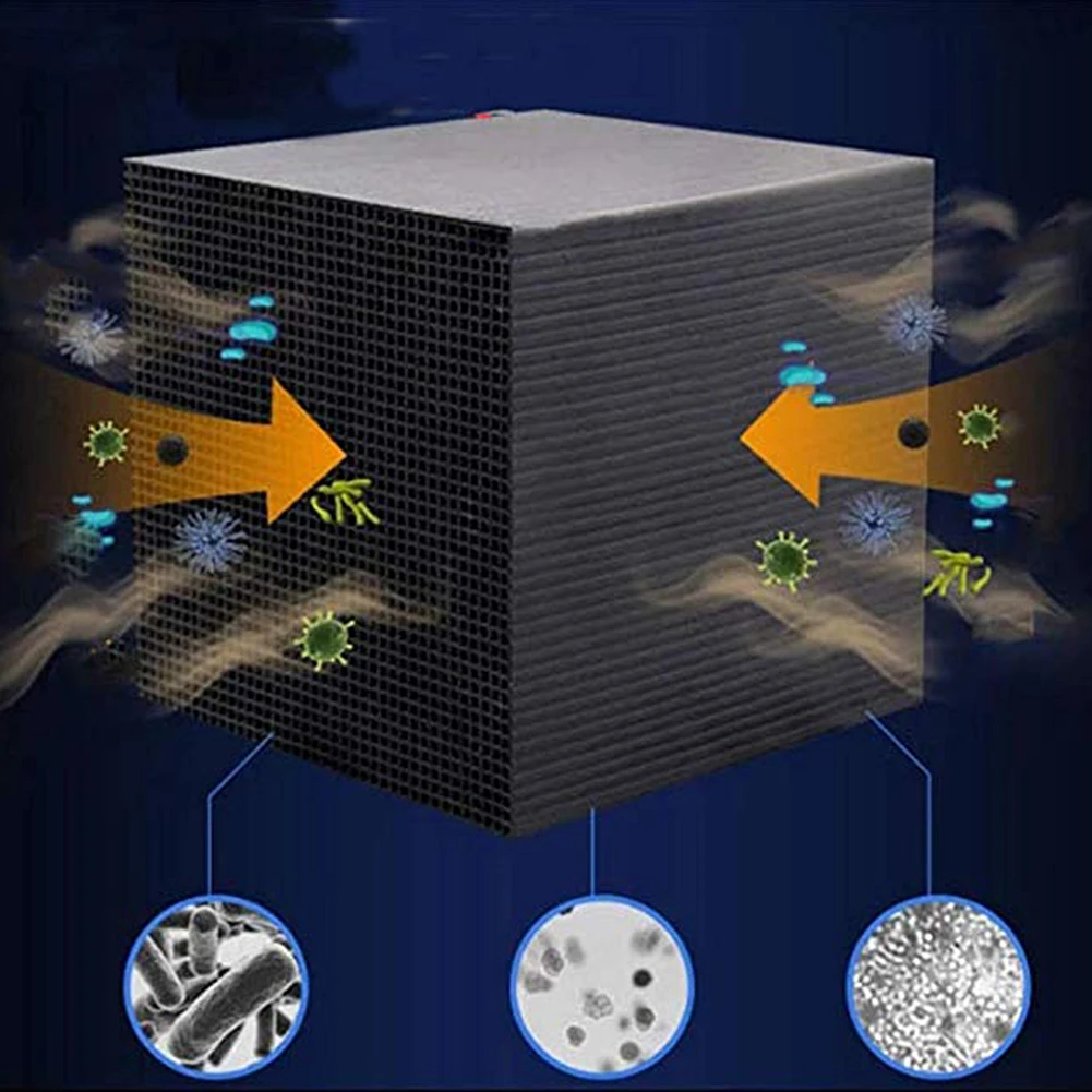 Eco Aquarium очиститель воды куб ультра сильная фильтрация и поглощение Honeycomb