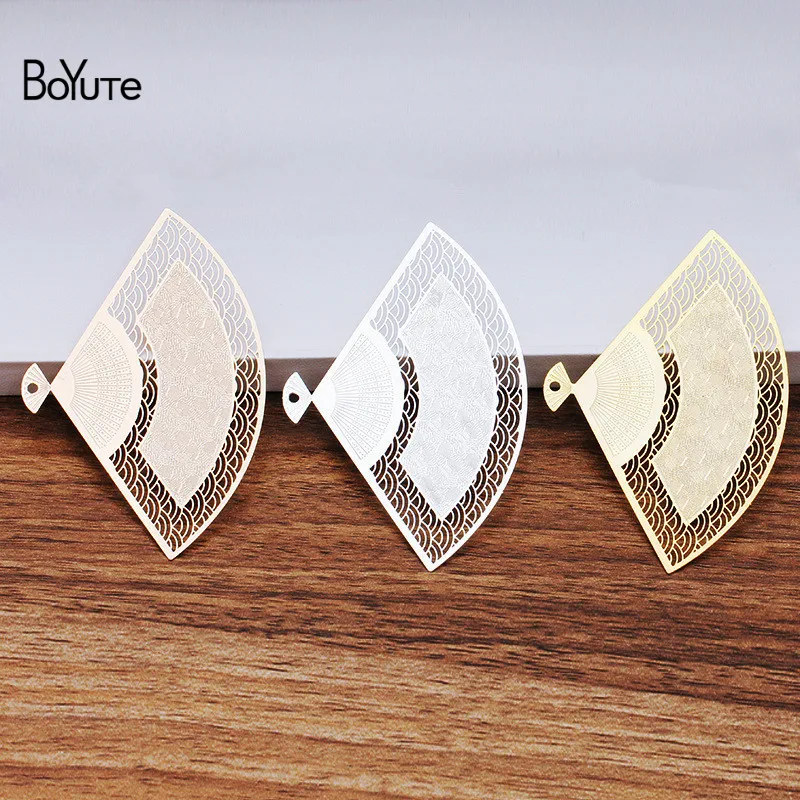 BoYuTe (10 Pieces/Lot) 50*80MM Metal Brass Fan Pendant Corrosion Sheet Diy Hand Made Jewelry Accessories Wholesale
BoYuTe (10 Pieces/Lot) 50*80MM Metal Brass Fan Pendant Corrosion Sheet Diy Hand Made Jewelry Accessories Wholesale
